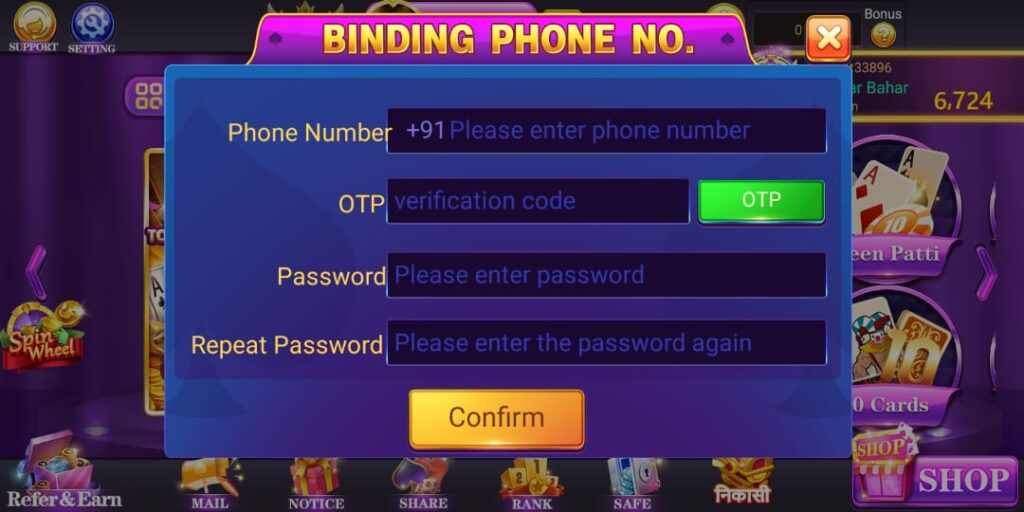 How To Register In Rummy Golds App