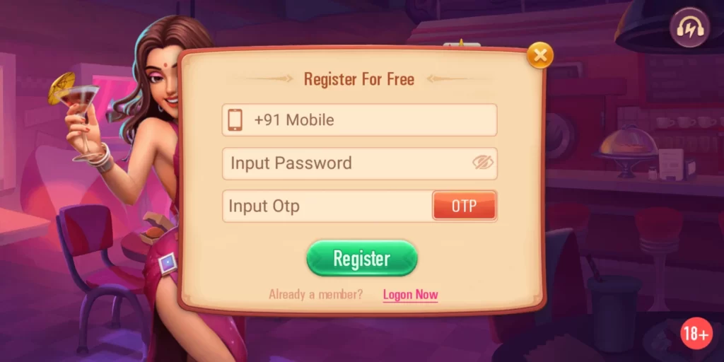 How to Sign-Up in Teen Patti Win Apk