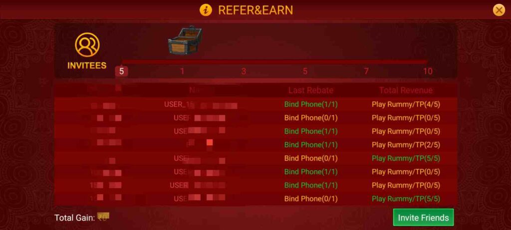 Invite Friends And Earn Unlimited Real Cash In Teen Patti Lotus